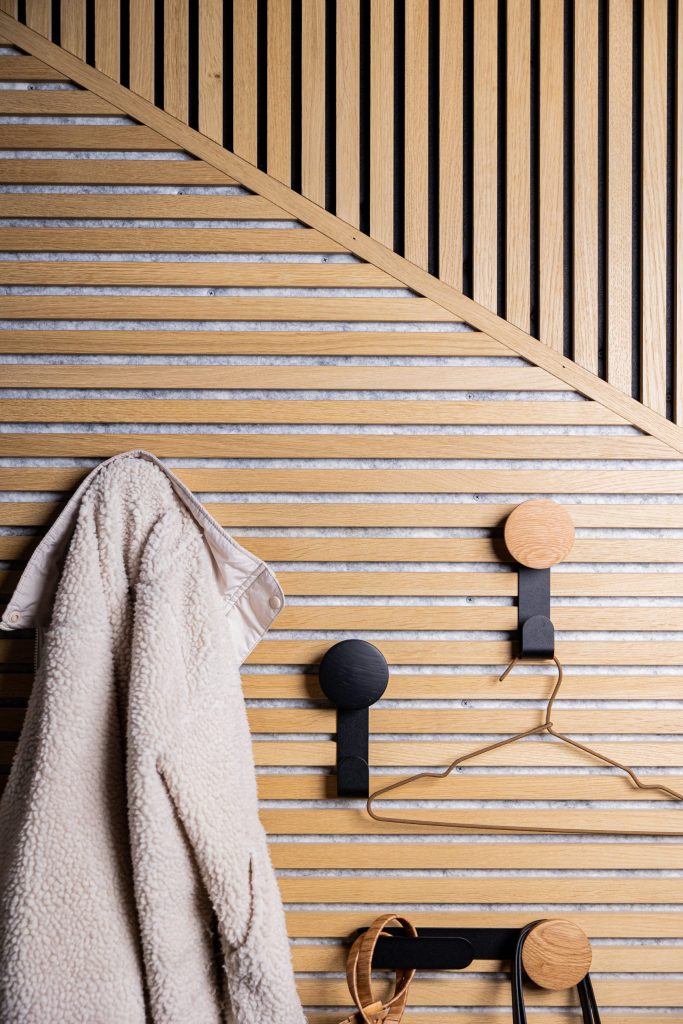 CREATE | Hanger for our wood slatwall